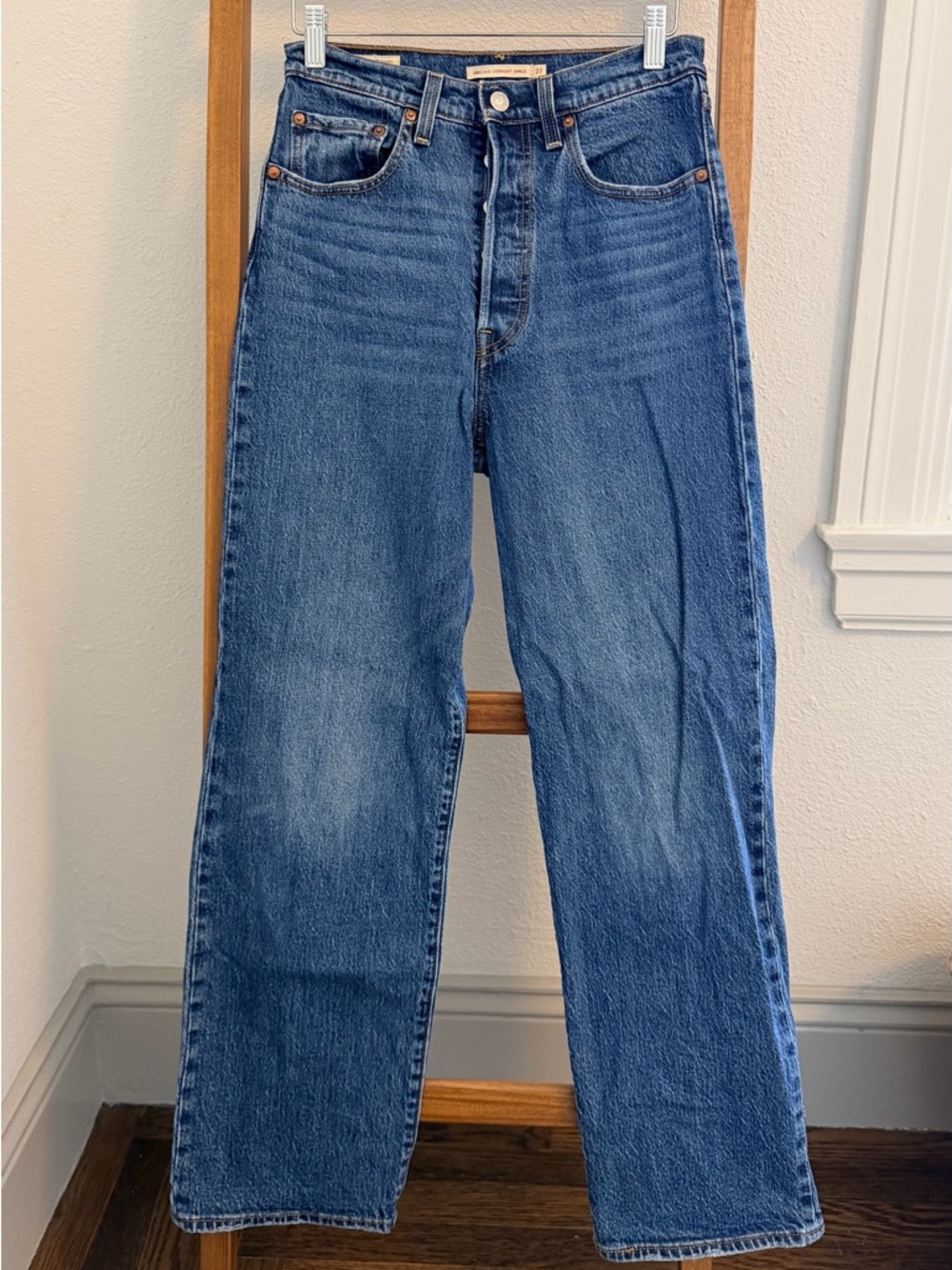 Levi's Ribcage Straight Full Length Valley View - Picture 2 of 6